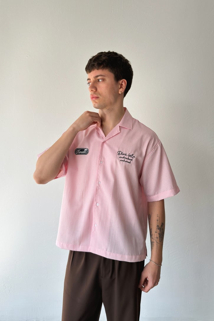 Striped Short-Sleeve Shirt